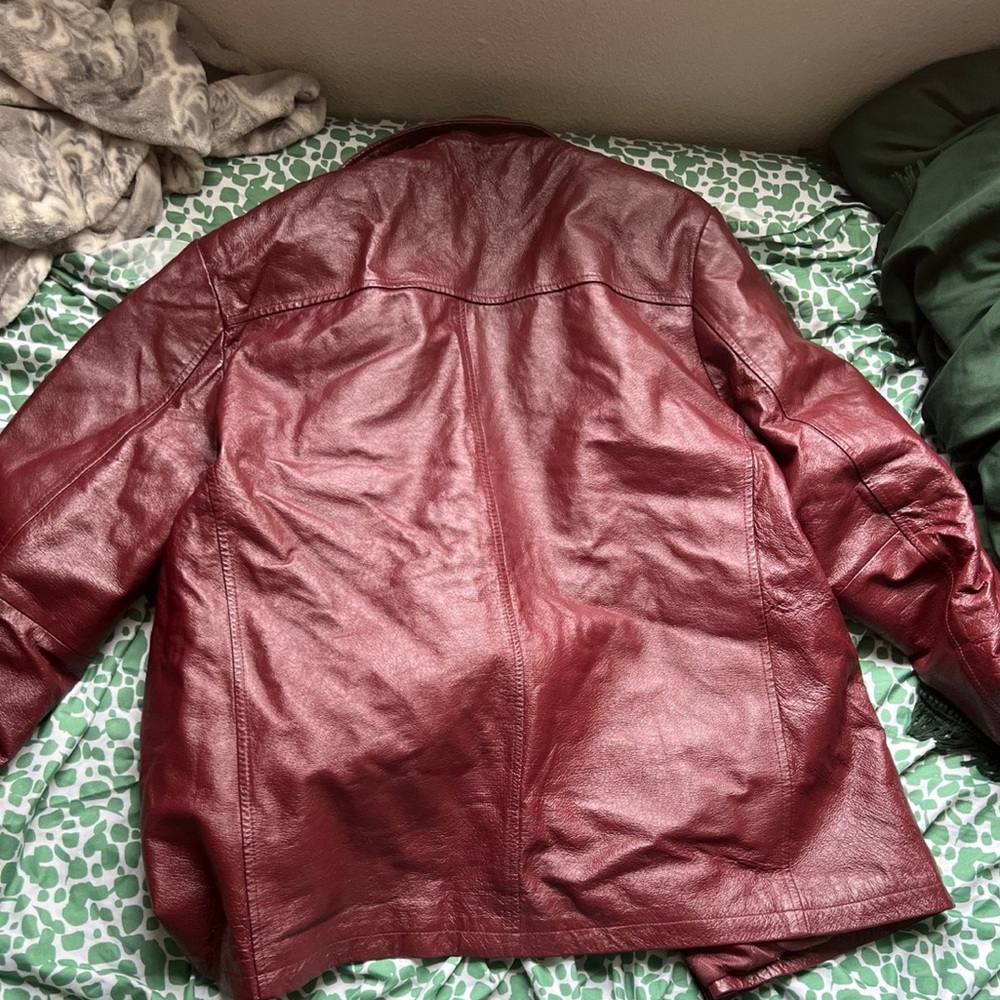 Red Leather Jacket